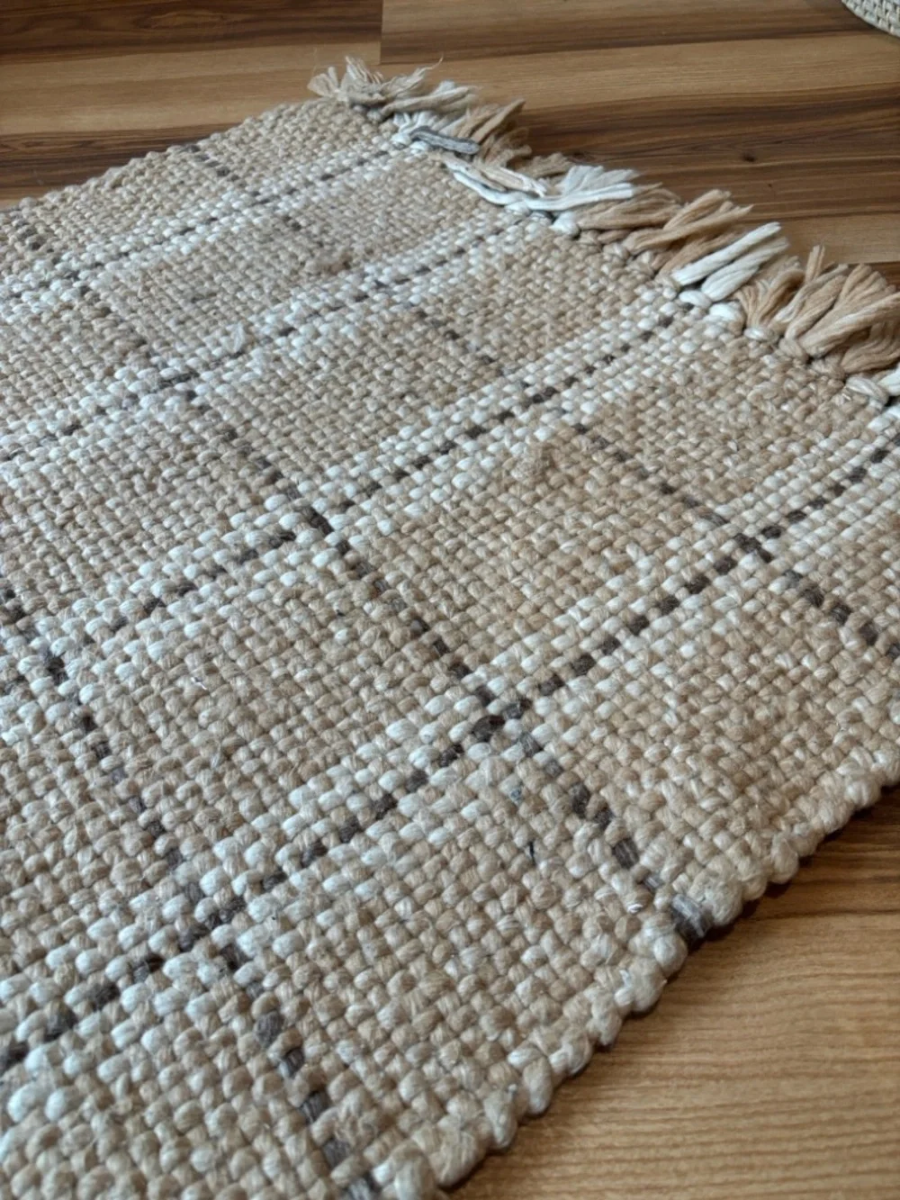 Threshold handwoven rectangular